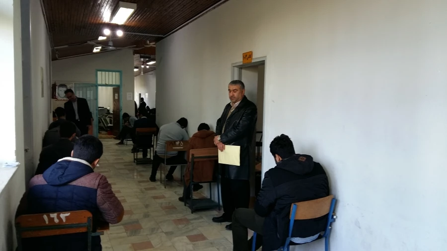 گزارش برگزاری امتحانات نیمسال اول سال تحصیلی 97-96 6