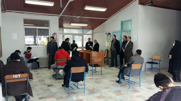 گزارش برگزاری امتحانات نیمسال اول سال تحصیلی 97-96 3