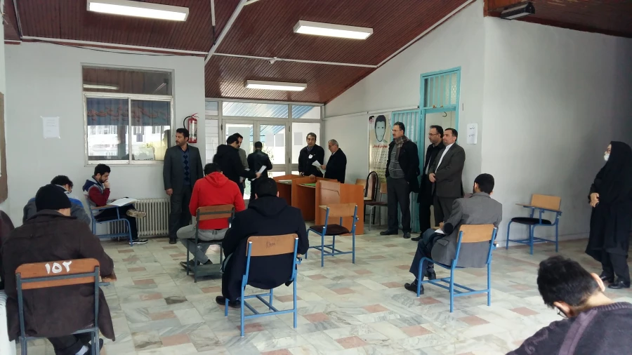 گزارش برگزاری امتحانات نیمسال اول سال تحصیلی 97-96 3