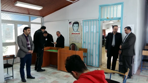 گزارش برگزاری امتحانات نیمسال اول سال تحصیلی 97-96 4