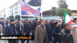 حضور در مراسم راه پیمایی 22 بهمن 5