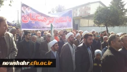 حضور در مراسم راه پیمایی 22 بهمن 4