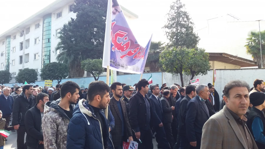 حضور در مراسم راه پیمایی 22 بهمن 6