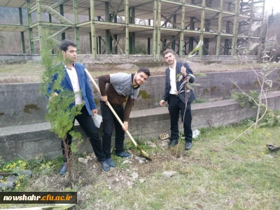 برگزاری مراسم روز درختکاری