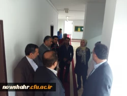 بازدید آقای دکتر احمدی لاشکی نایب رئیس کمسیون آموزش وتحقیقات مجلس شورای اسلامی و آقای دکتر سید احمد کسائیان مدیریت محترم امور پردیس های دانشگاه فرهنگیان استان مازندران و اقای خدادادی مدیر حراست دانشگاه فرهنگیان استان مازندران از مرکز آموزش عالی شهید مطهری