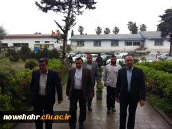 بازدید آقای دکتر احمدی لاشکی نایب رئیس کمسیون آموزش وتحقیقات مجلس شورای اسلامی و آقای دکتر سید احمد کسائیان مدیریت محترم امور پردیس های دانشگاه فرهنگیان استان مازندران و آقای خدادادی مدیر حراست دانشگاه فرهنگیان استان مازندران از مرکز آموزش عالی شهید مطهری