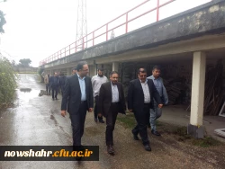 بازدید آقای دکتر احمدی لاشکی نایب رئیس کمسیون آموزش وتحقیقات مجلس شورای اسلامی و آقای دکتر سید احمد کسائیان مدیریت محترم امور پردیس های دانشگاه فرهنگیان استان مازندران و آقای خدادادی مدیر حراست دانشگاه فرهنگیان استان مازندران از مرکز آموزش عالی شهید مطهری