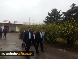 بازدید آقای دکتر احمدی لاشکی نایب رئیس کمسیون آموزش وتحقیقات مجلس شورای اسلامی و آقای دکتر سید احمد کسائیان مدیریت محترم امور پردیس های دانشگاه فرهنگیان استان مازندران و آقای خدادادی مدیر حراست دانشگاه فرهنگیان استان مازندران از مرکز آموزش عالی شهید مطهری