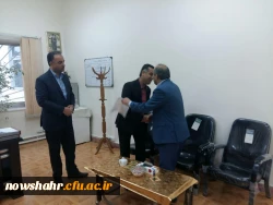 برگزاری مراسم تقدیر از آقای صادق طهماسبی آزاده و جانباز هشت سال جنگ تحمیلی و آقای حکمت الله آزادی جانباز دفاع مقدس 3