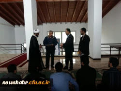 برگزاری مراسم تقدیر از آقای صادق طهماسبی آزاده و جانباز هشت سال جنگ تحمیلی و آقای حکمت الله آزادی جانباز دفاع مقدس 5