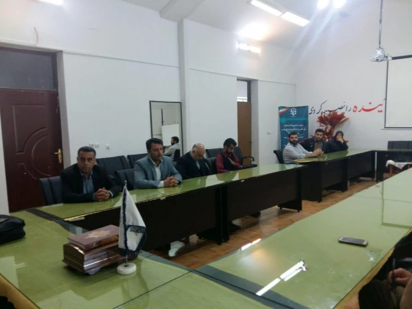 گزارش جلسه جناب آقای خدادی مسئول محترم حراست دانشگاه فرهنگیان استان مازندران با کارکنان مرکز آموزش عالی شهید مطهری نوشهر 2