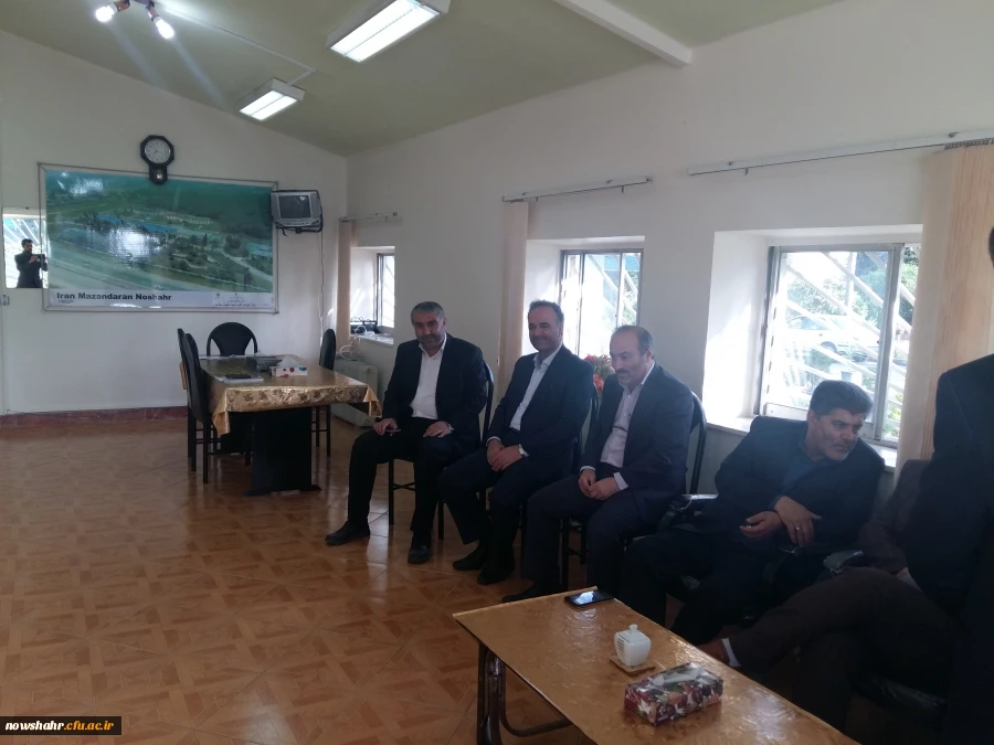 گزارش بازدید دکتر قاسم احمدی نائب رئیس کمسیون آموزش وتحقیقات مجلس شورای اسلامی و دکتر یوسف نجفی از مرکز آموزش عالی شهید مطهری نوشهر 3