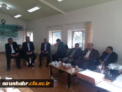 گزارش بازدید دکتر قاسم احمدی نائب رئیس کمسیون آموزش وتحقیقات مجلس شورای اسلامی و دکتر یوسف نجفی از مرکز آموزش عالی شهید مطهری نوشهر 6