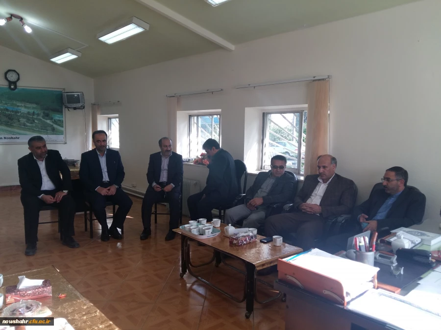 گزارش بازدید دکتر قاسم احمدی نائب رئیس کمسیون آموزش وتحقیقات مجلس شورای اسلامی و دکتر یوسف نجفی از مرکز آموزش عالی شهید مطهری نوشهر 6