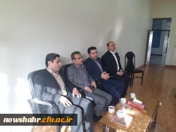 گزارش بازدید دکتر قاسم احمدی نائب رئیس کمسیون آموزش وتحقیقات مجلس شورای اسلامی و دکتر یوسف نجفی از مرکز آموزش عالی شهید مطهری نوشهر 5