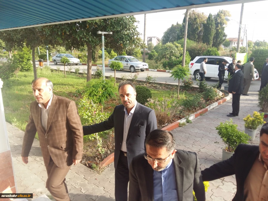 گزارش بازدید دکتر قاسم احمدی نائب رئیس کمسیون آموزش وتحقیقات مجلس شورای اسلامی و دکتر یوسف نجفی از مرکز آموزش عالی شهید مطهری نوشهر 2