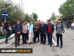 بازدید دانشجویان مرکز آموزش عالی شهید مطهری نوشهر از نمایشگاه کتاب تهران 2