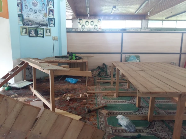 بهسازی فضای آموزشی و سرای مرکز 12