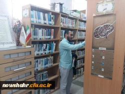 گزارش بازدید دانشجویان از کتابخانه شهرستان چالوس 5