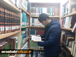 گزارش بازدید دانشجویان از کتابخانه شهرستان چالوس 6