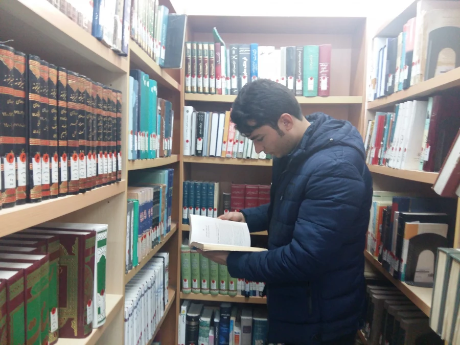 گزارش بازدید دانشجویان از کتابخانه شهرستان چالوس 6