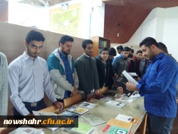 بازدید دانشجویان مرکز آموزش عالی از نمایشگاه کتاب 2