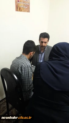 تست قند خون دانشجویان مرکز آموزش عالی شهید مطهری نوشهر