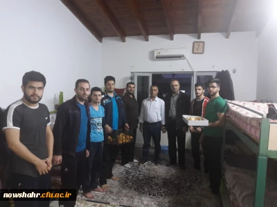 دیدار سرپرست مرکز با دانشجویان(16 آذر)