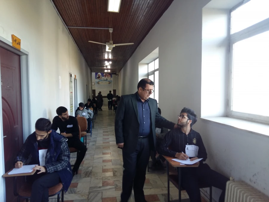 برگزاری امتحانات نیمسال اول سال تحصیلی 98-97 6