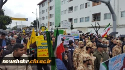 شرکت دانشجویان در راهپیمایی 22 بهمن 5