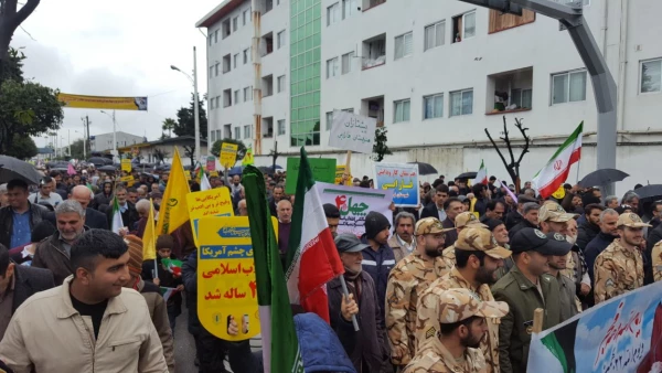 شرکت دانشجویان در راهپیمایی 22 بهمن 5