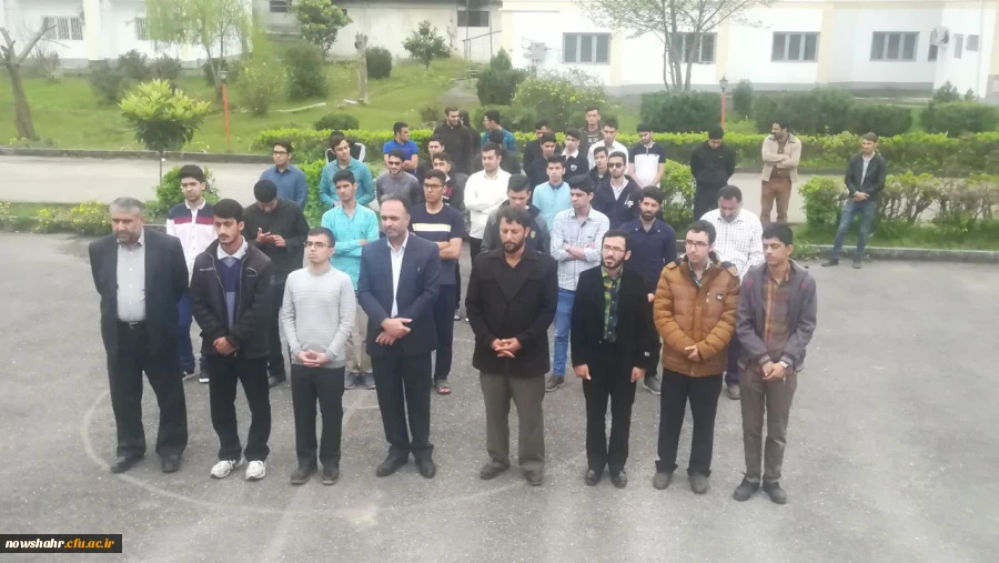 تجمع اعتراض آمیز دانشجویان در حمایت از سپاه پاسداران انقلاب اسلامی و کمک به سیل زدگان استان های گلستان ،خوزستان و لرستان 3