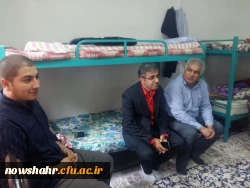 بازدید و نشست صمیمی مدیریت محترم استانی با کارکنان و دانشجویان مرکز 4