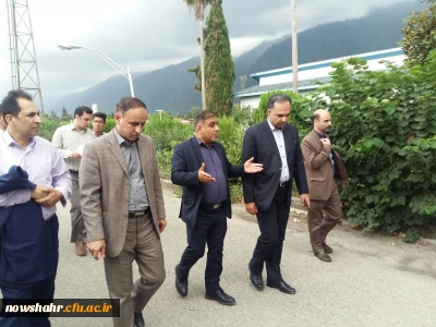 بازدید میدانی آقای دکتر زیویار مشاور عالی ریاست