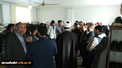 بازدید مدیر امور پردیس های دانشگاه فرهنگیان از مرکز نوشهر