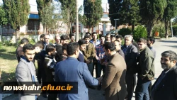 بازدید مدیر امور پردیس های دانشگاه فرهنگیان از مرکز نوشهر 4