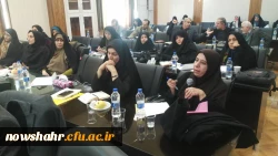 کارگاه چگونگی برگزاری کرسی های نظریه پردازی،نقد و مناظره در دانشگاه فرهنگیان کشور به میزبانی دانشگاه مازندران . مرکز آموزش عالی شهید مطهری نوشهر  6