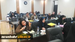 کارگاه چگونگی برگزاری کرسی های نظریه پردازی،نقد و مناظره در دانشگاه فرهنگیان کشور به میزبانی دانشگاه مازندران . مرکز آموزش عالی شهید مطهری نوشهر  9