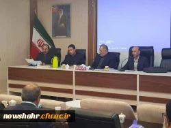 جلسه مدیران محترم گروه های آموزشی با اساتید مرکز 5