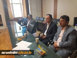 جلسه مدیران محترم گروه های آموزشی با اساتید مرکز 6