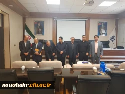 جلسه مدیران محترم گروه های آموزشی با اساتید مرکز 7