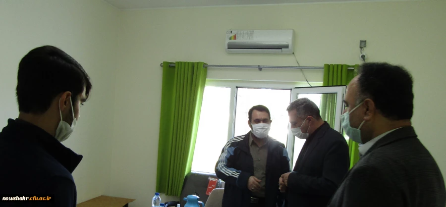 بازدید سرزده مدیرکل آموزش و پرورش استان مازندران و مدیریت پردیس های دانشگاه فرهنگیان مازندران از حوزه مصاحبه ورودی دانشگاه فرهنگیان 3