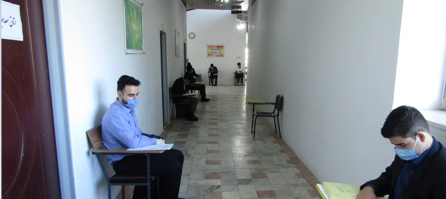 بازدید سرزده مدیرکل آموزش و پرورش استان مازندران و مدیریت پردیس های دانشگاه فرهنگیان مازندران از حوزه مصاحبه ورودی دانشگاه فرهنگیان 13