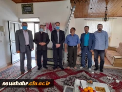 در بهار آزادی جای شهدا خالی 
دیدار با برخی خانواده های معزز و محترم شهدای دانشجو معلم مرکز آموزش عالی شهید مطهری نوشهر در سالروز گرامی داشت دهه مبارکه فجر  4