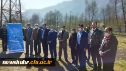 به مناسبت گرامیداشت هفته منابع طبیعی و روز درختکاری و یادبود   17 هزار بانوی شهیده  در مرکز اموزش عالی 520 درخت افرا،ون،بلوط،چنار غرس شد. 5