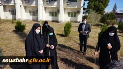 به مناسبت گرامیداشت هفته منابع طبیعی و روز درختکاری و یادبود   17 هزار بانوی شهیده  در مرکز اموزش عالی 520 درخت افرا،ون،بلوط،چنار غرس شد. 7