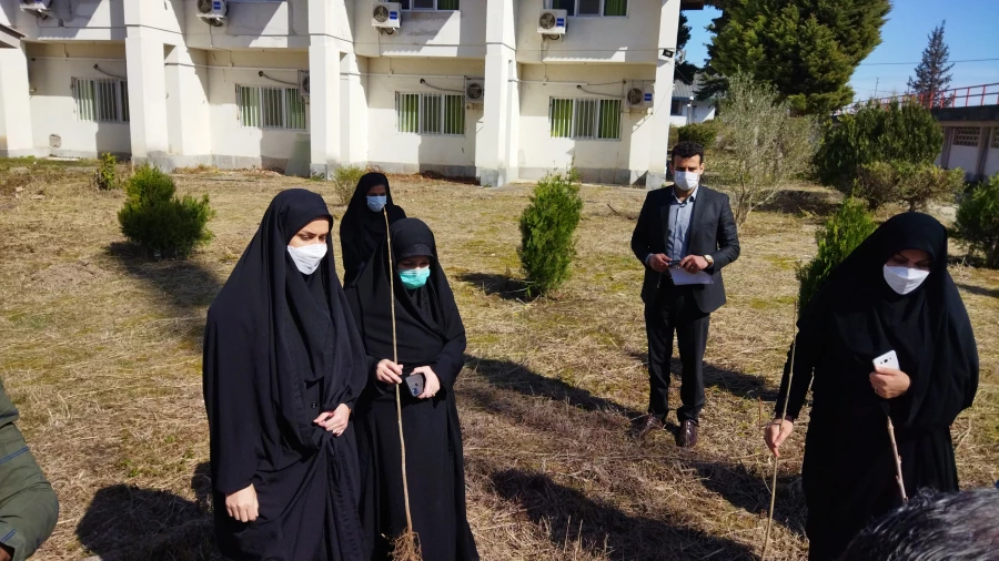 به مناسبت گرامیداشت هفته منابع طبیعی و روز درختکاری و یادبود   17 هزار بانوی شهیده  در مرکز اموزش عالی 520 درخت افرا،ون،بلوط،چنار غرس شد. 7