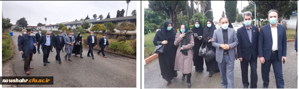 کاشت 42 اصله درخت در گرامیداشت انقلاب اسلامی ایران توسط خیّر نیک اندیش و مسئولان دانشگاه فرهنگیان نوشهر  2