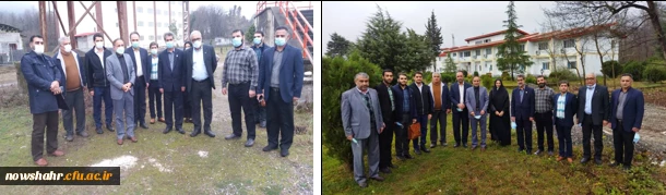 کاشت 42 اصله درخت در گرامیداشت انقلاب اسلامی ایران توسط خیّر نیک اندیش و مسئولان دانشگاه فرهنگیان نوشهر  7