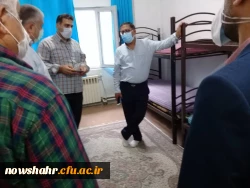بازدید آقای دکتر انصاری راد معاونت امور دانشجویی دانشگاه فرهنگیان از مرکز نوشهر 3